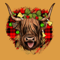 Highland Cow  Christmas Urban Heavy Tee | Teevron