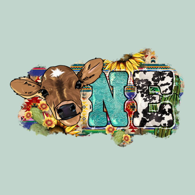 One Baby Cow Zipper Hoodie by NancyCooperArtShop | Teevron
