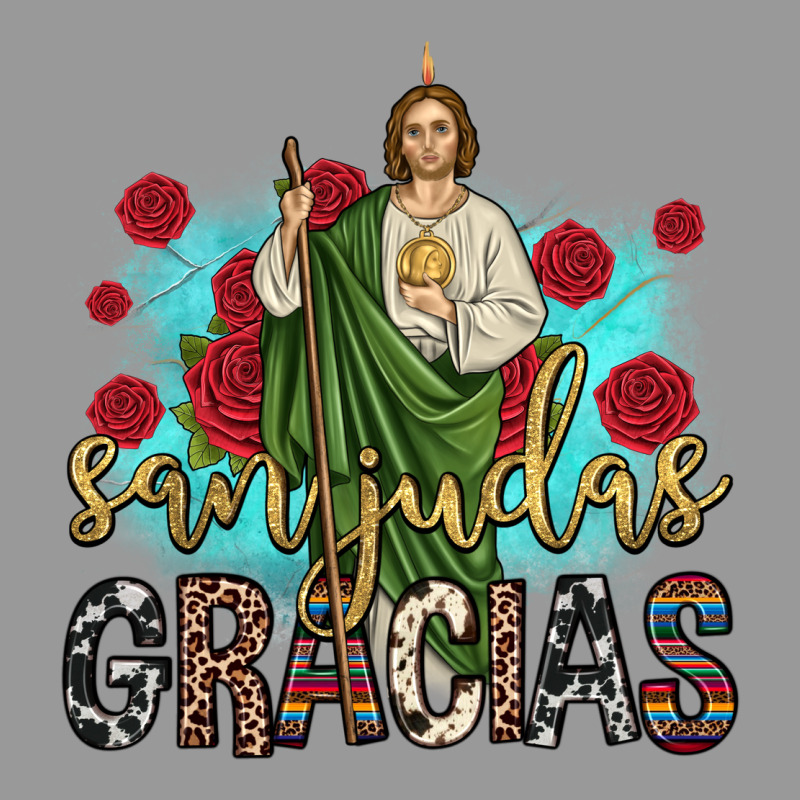 San Judas Gracias Vintage Hoodie by JahusDesignShop | Teevron
