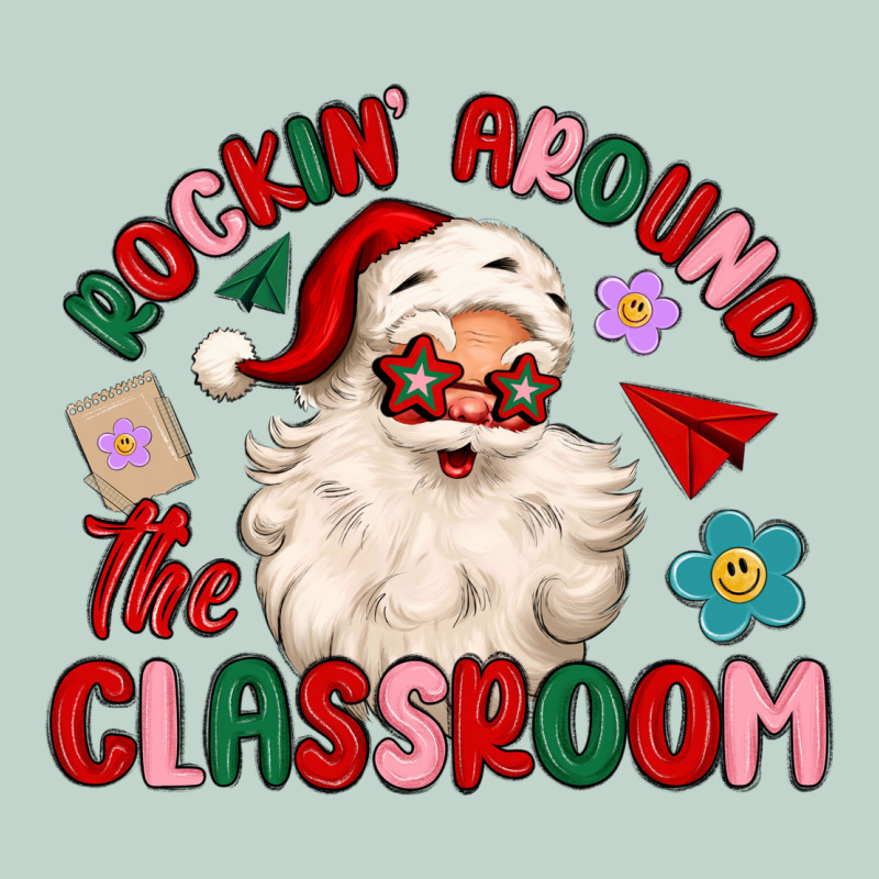 Rockin Around The Classroom Zipper Hoodie by MaliasSmallBusiness | Teevron