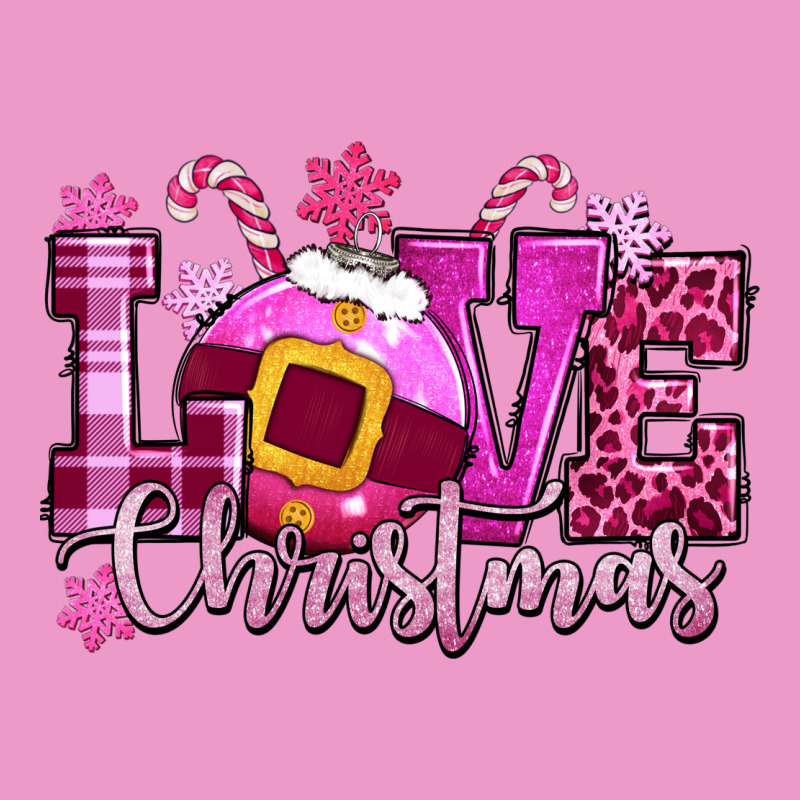 Love Christmas Pink Urban Hoodie by CowGirlArtShop | Teevron