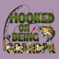 Fish Lures Hooked On Being Grandpa Heavyweight Hoodie | Teevron