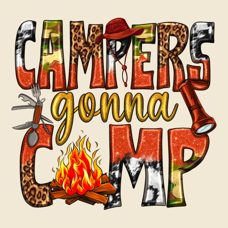 Campers Gonna Camp Western Ladies Tee by texasbilliewilder | Teevron