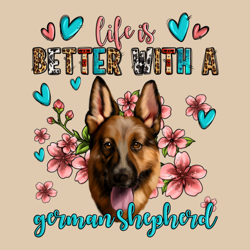 Life Is Better With A German Shepherd Heavyweight Sweatshirt by Jasminsmagicworld | Teevron