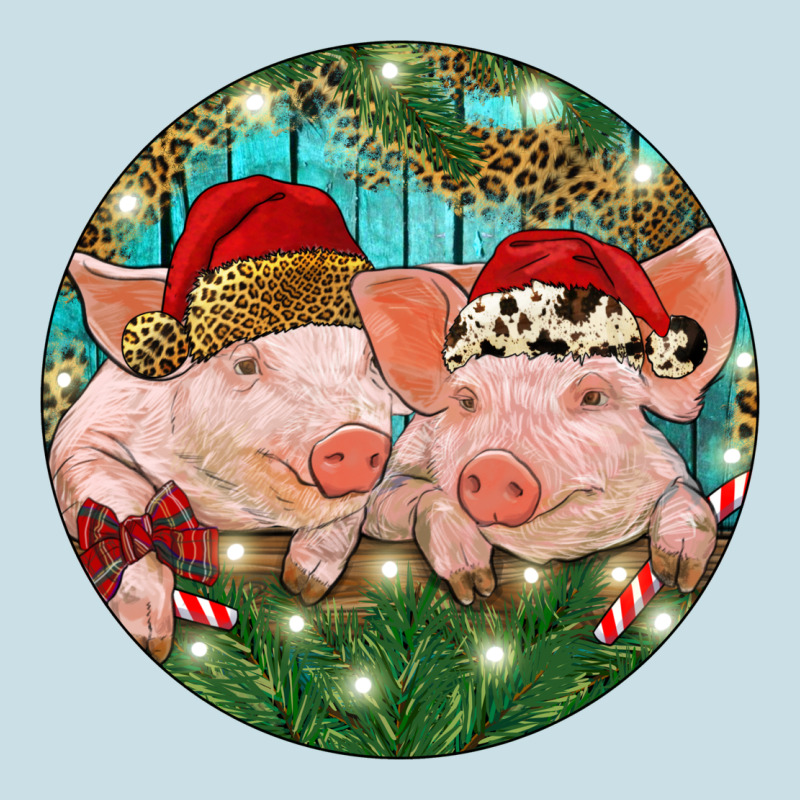 Christmas Pigs Ladies Tee by RanaPortraitStore | Teevron