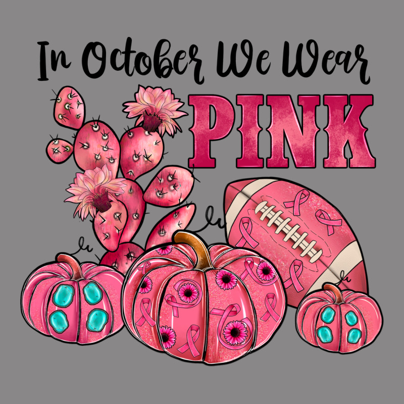 In October We Wear Pink Vintage Tee by JahusDesignShop | Teevron