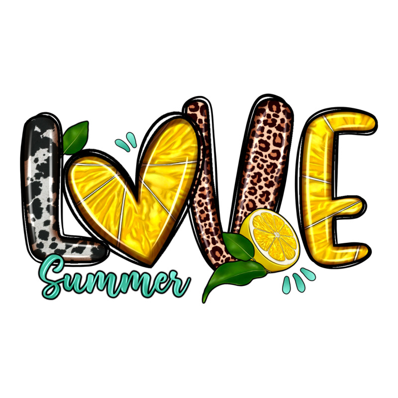 Love Summer Lemon Premium Tee by Zillion Design Studio | Teevron