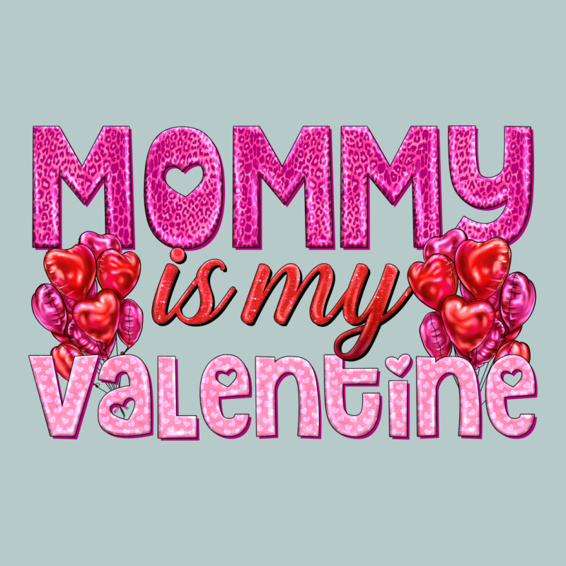 Mommy Is Valentine Heavy Core Tee by texasbilliewilder | Teevron