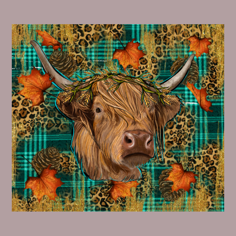 Western Fall Cow Vintage Hoodie by RanaPortraitStore | Teevron