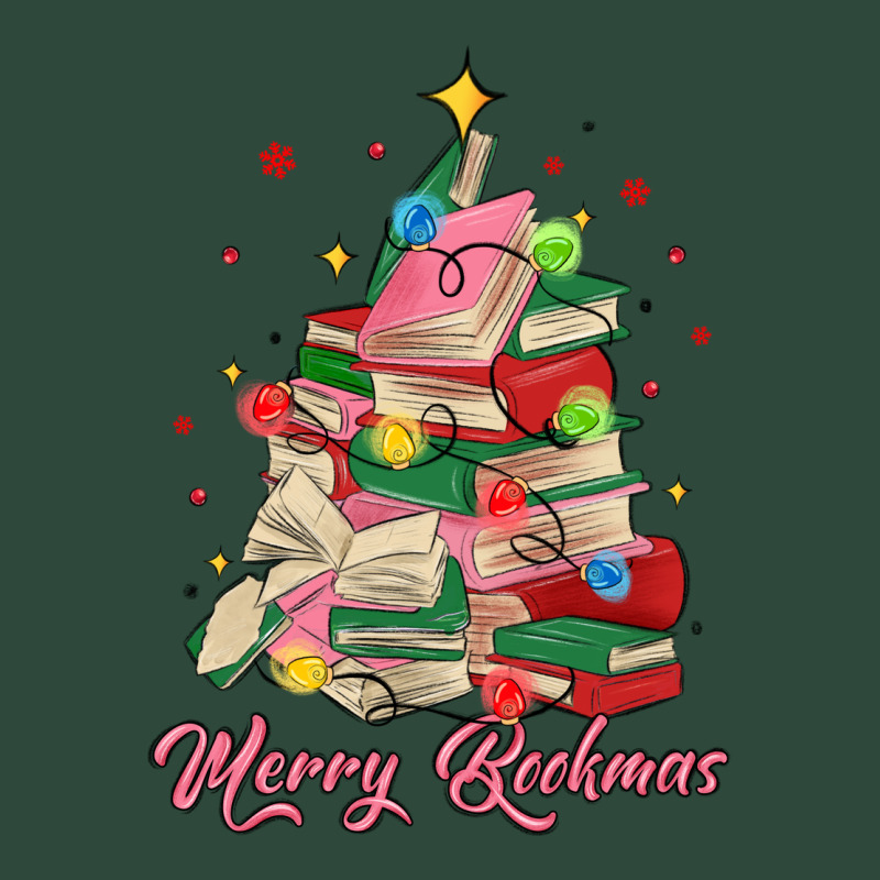 Merry Bookmas Christmas Book Tree Zipper Hoodie by MaliasSmallBusiness | Teevron