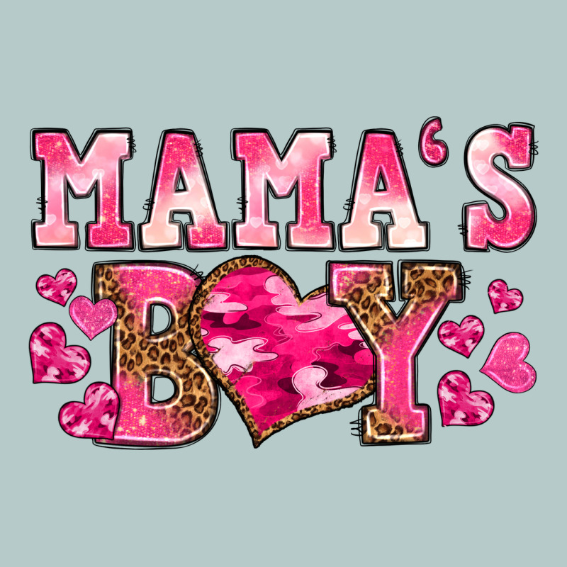 Valentines Day Mamas Boy Heavy Core Tee by texasbilliewilder | Teevron