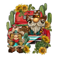 Western Gnome Truck Cactus Sunflower Classic Tee | Teevron