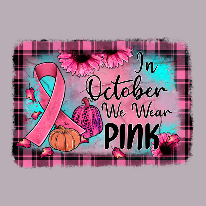 In October We Wear Pink Vintage Tee by JahusDesignShop | Teevron