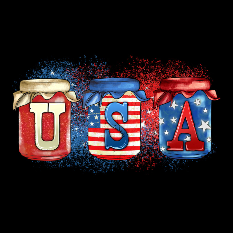 Usa Mason Jars Heavy Core Tee by Zillion Design Studio | Teevron