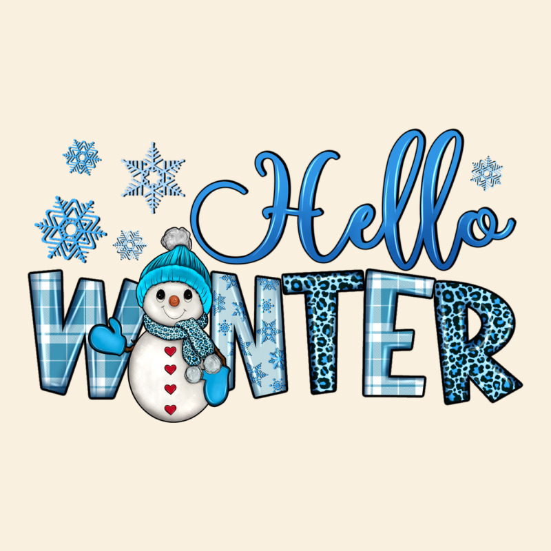 Hello Winter Vintage Hoodie by JahusDesignShop | Teevron