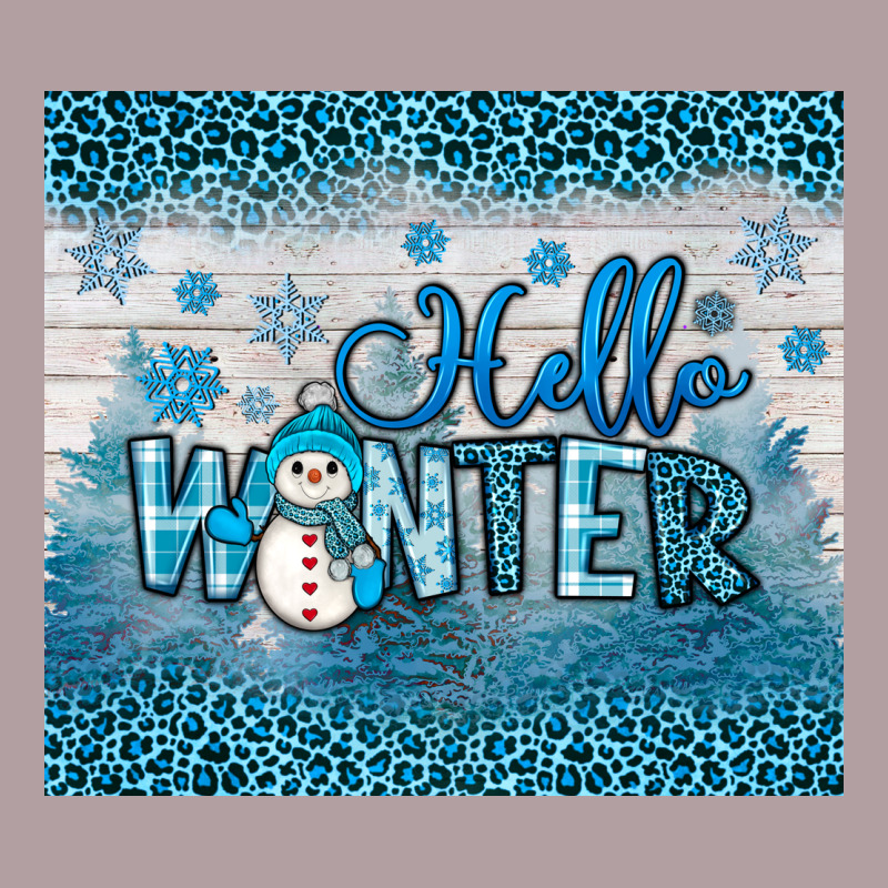 Hello Winter Vintage Hoodie by JahusDesignShop | Teevron