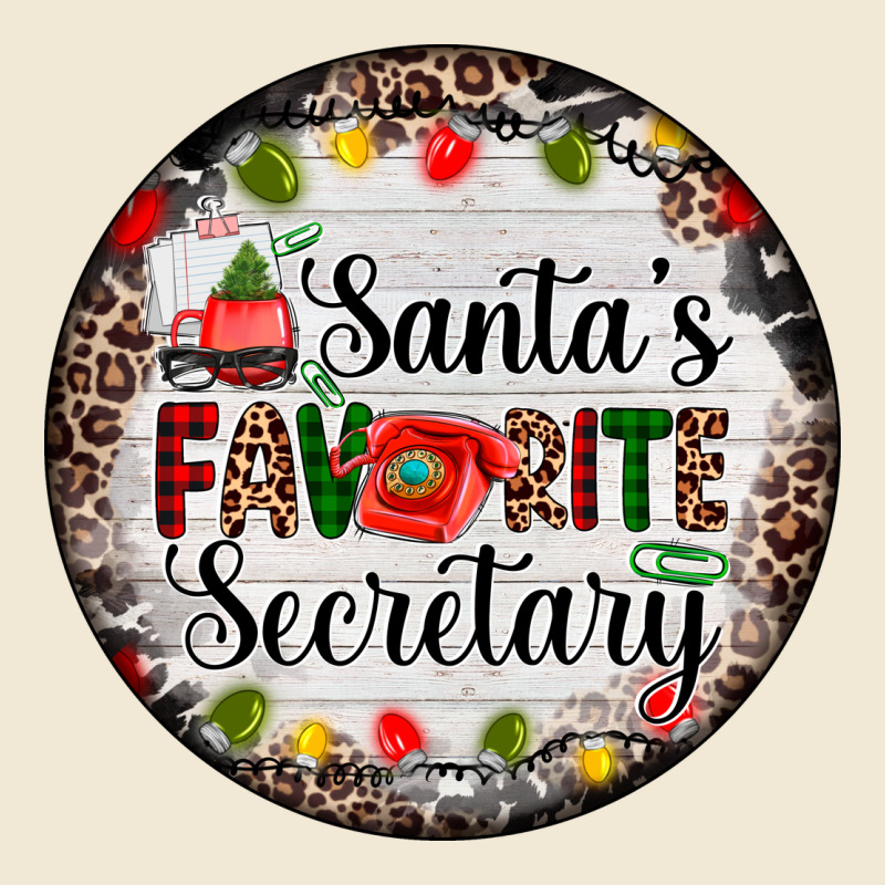 Christmas Santas Favorite Secretary    Light Premium Tee by AdoDesignShop | Teevron