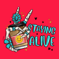 Staying Alive Zipper Hoodie | Teevron