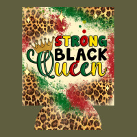 Strong Black Queen 12 Oz Can Cooler (regular) Vintage Tee | Teevron