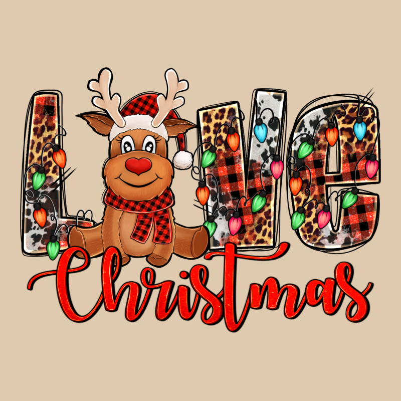Love Christmas Reindeer Heavyweight Sweatshirt by Jasminsmagicworld | Teevron