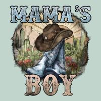 Mamas Boy Western Cowboy Boots Cactus Zipper Hoodie | Teevron