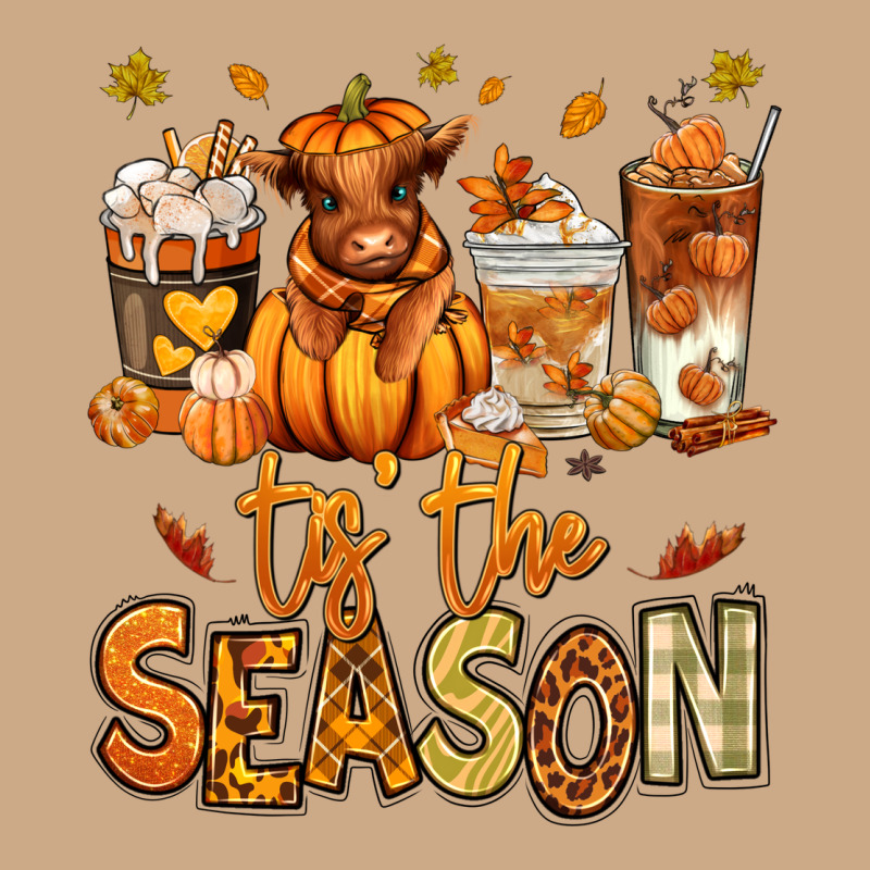 Tis' The Season Fall Heifer Coffee Cups Vintage Hoodie by RanaPortraitStore | Teevron