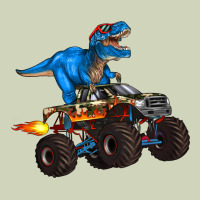 Monster Truck And  T Rex Dinosaur Heavyweight Hoodie | Teevron