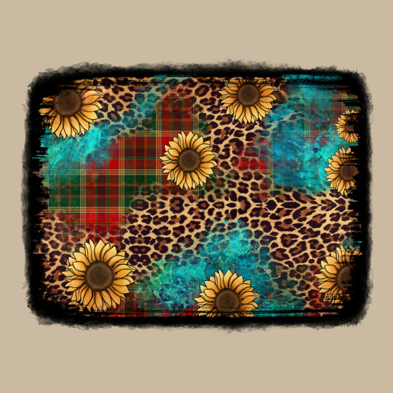 Christmas Sunflowers And Buffalo Plaid Background Long Sleeve Tee by Jasminsmagicworld | Teevron