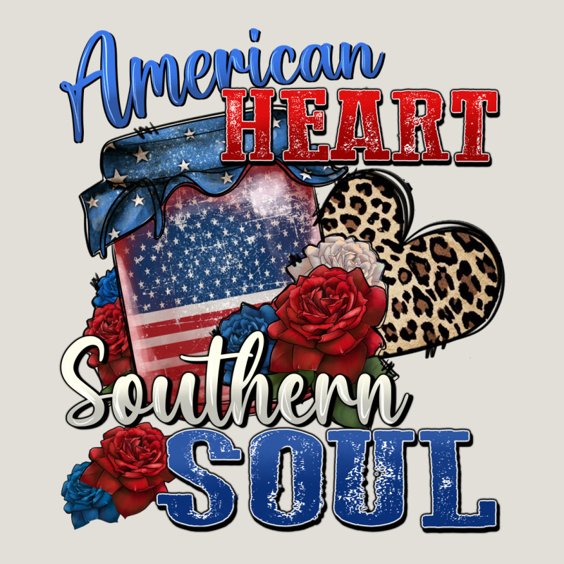 American Heart Southern Soul Heavy Core Tee by Zillion Design Studio | Teevron