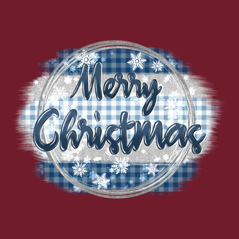 Merry Christmas Blue Zipper Hoodie by MaliasSmallBusiness | Teevron