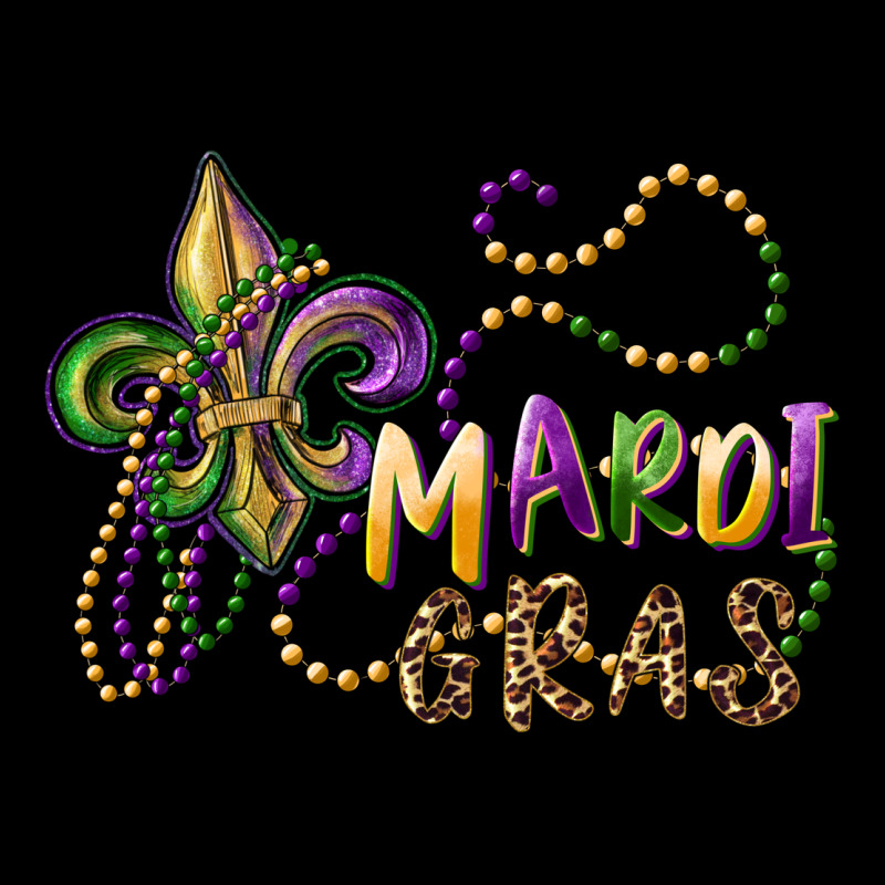 Mardi Gras Fleur De Lis And Beads Premium Tee by RanaPortraitStore | Teevron