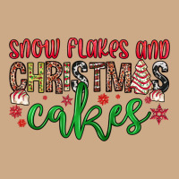 Snowflakes And Christmas Cakes Vintage Hoodie | Teevron