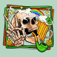 St Patricks Day Peace Skull Classic Tee | Teevron