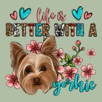 Life Is Better With A Yorkie Urban Heavy Tee | Teevron