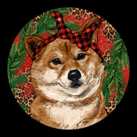 Shiba Inu Christmas Ladies Tee | Teevron
