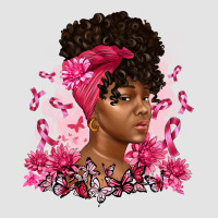 Breast Cancer Afro Woman Premium Sweatshirt | Teevron