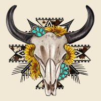 Cow Aztec Western Bull Skull Ladies Tee | Teevron
