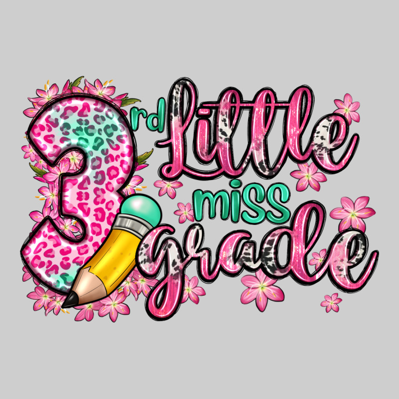 Little Miss 3rd Grade Premium Tee by Zillion Design Studio | Teevron