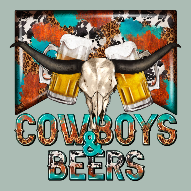 Cowboys And Beers Classic Tee by NancyCooperArtShop | Teevron