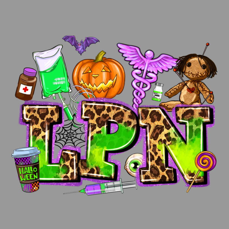Lpn Halloween Nurse With Vintage Hoodie by AdoDesignShop | Teevron