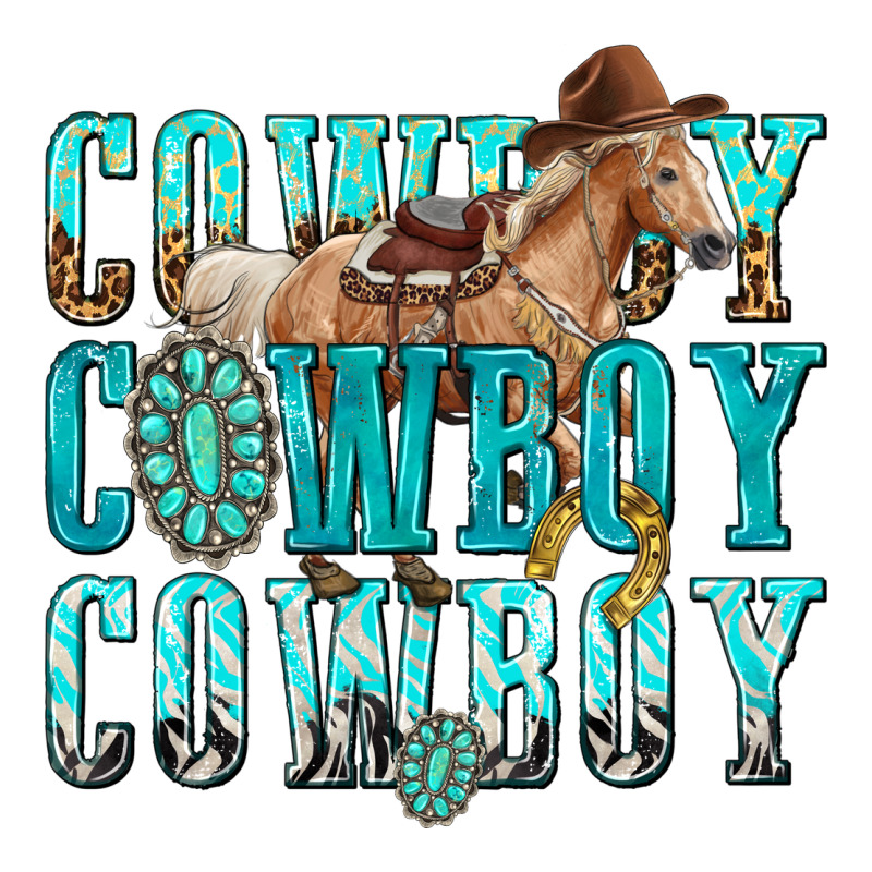Cowboy Cowboy Cowboy Ladies Tee by texasbilliewilder | Teevron