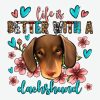 Life Is Better With A Dachshund Urban Heavy Tee | Teevron