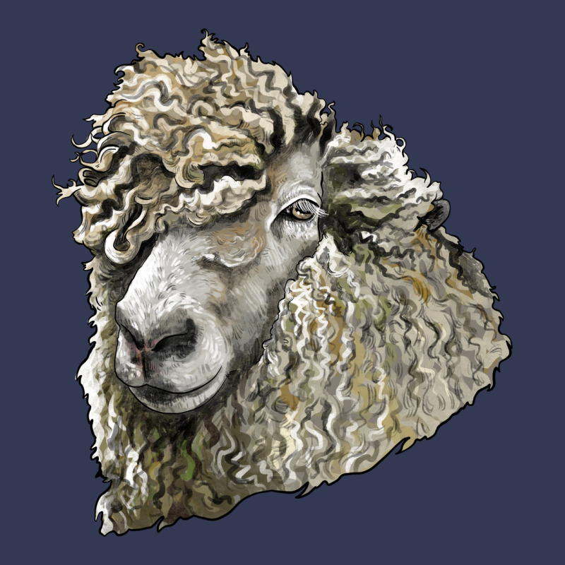 Lincoln Sheep Head Heavyweight Hoodie by LillyAllenDesigns | Teevron