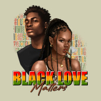 Afro Black Love Matters Heavy Core Tee | Teevron