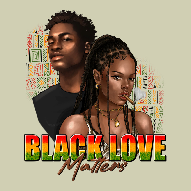 Afro Black Love Matters Heavy Core Tee by texasbilliewilder | Teevron