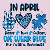 In April We Wear Blue Ladies Tee | Teevron
