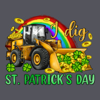 I Dig St Patrick S Day Bulldozer Vintage Hoodie | Teevron