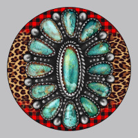 Turquoise Gemstone Christmas Ornament Long Sleeve Tee | Teevron