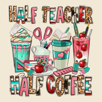 Half Teacher Half Coffee Premium Tee | Teevron