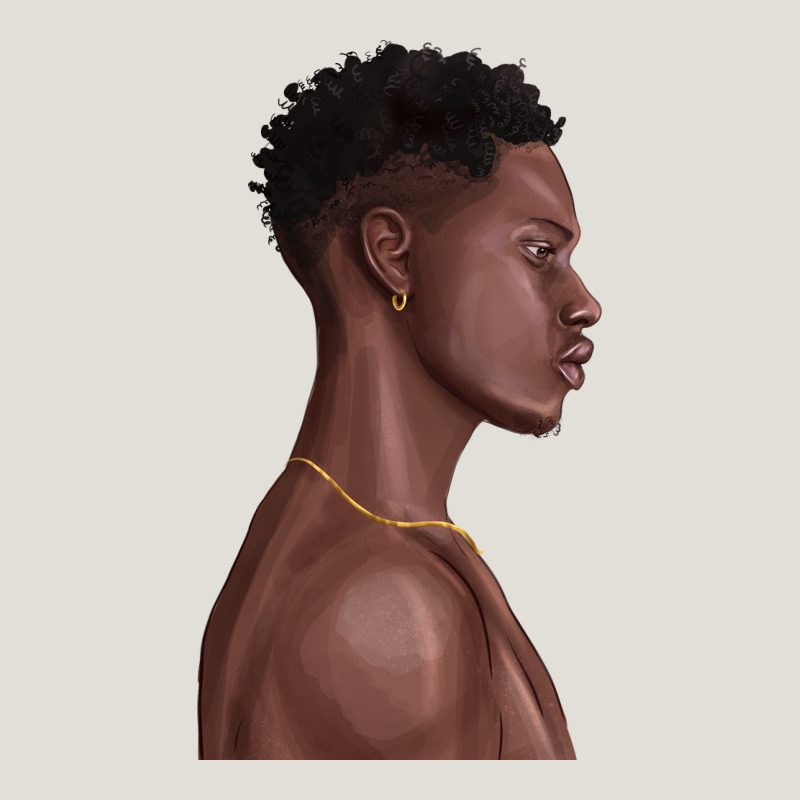 Afro Black Man Heavy Core Tee by texasbilliewilder | Teevron